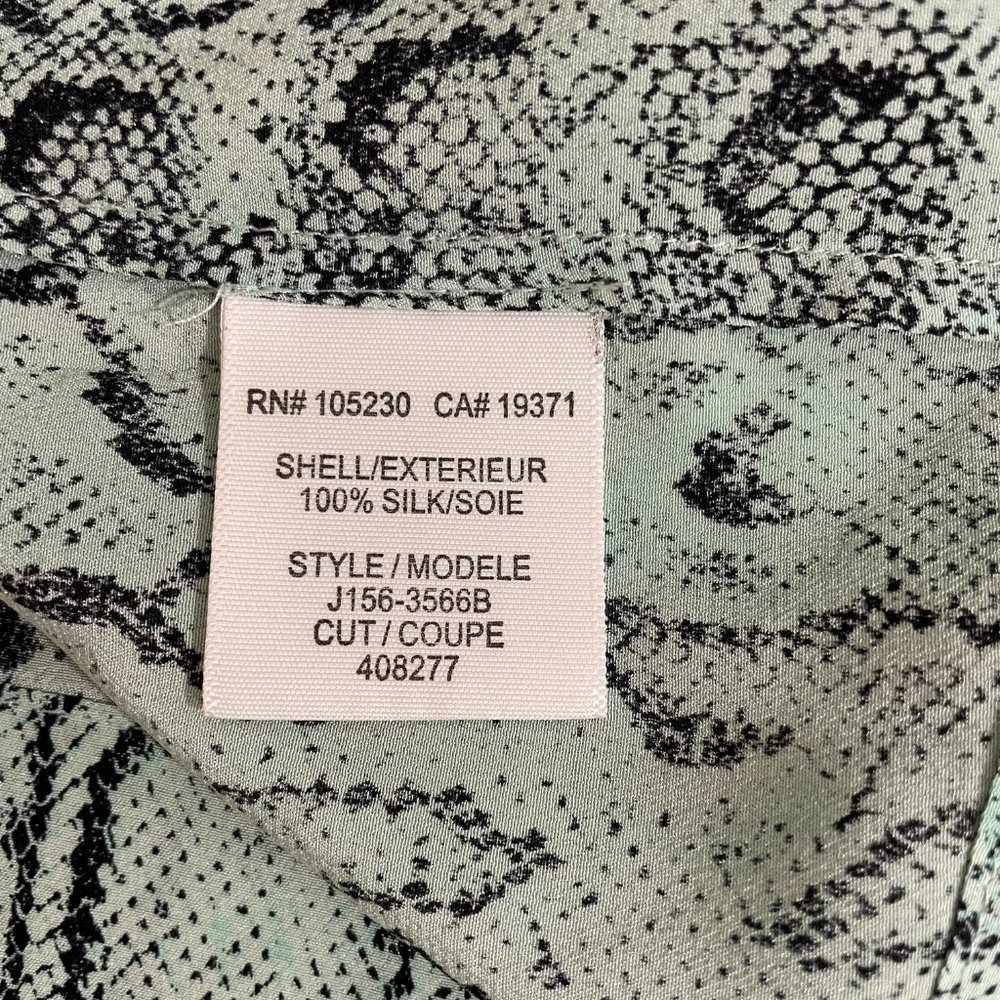 joie silk snakeskin print peri B Shift Dress - Picture 5 of 9